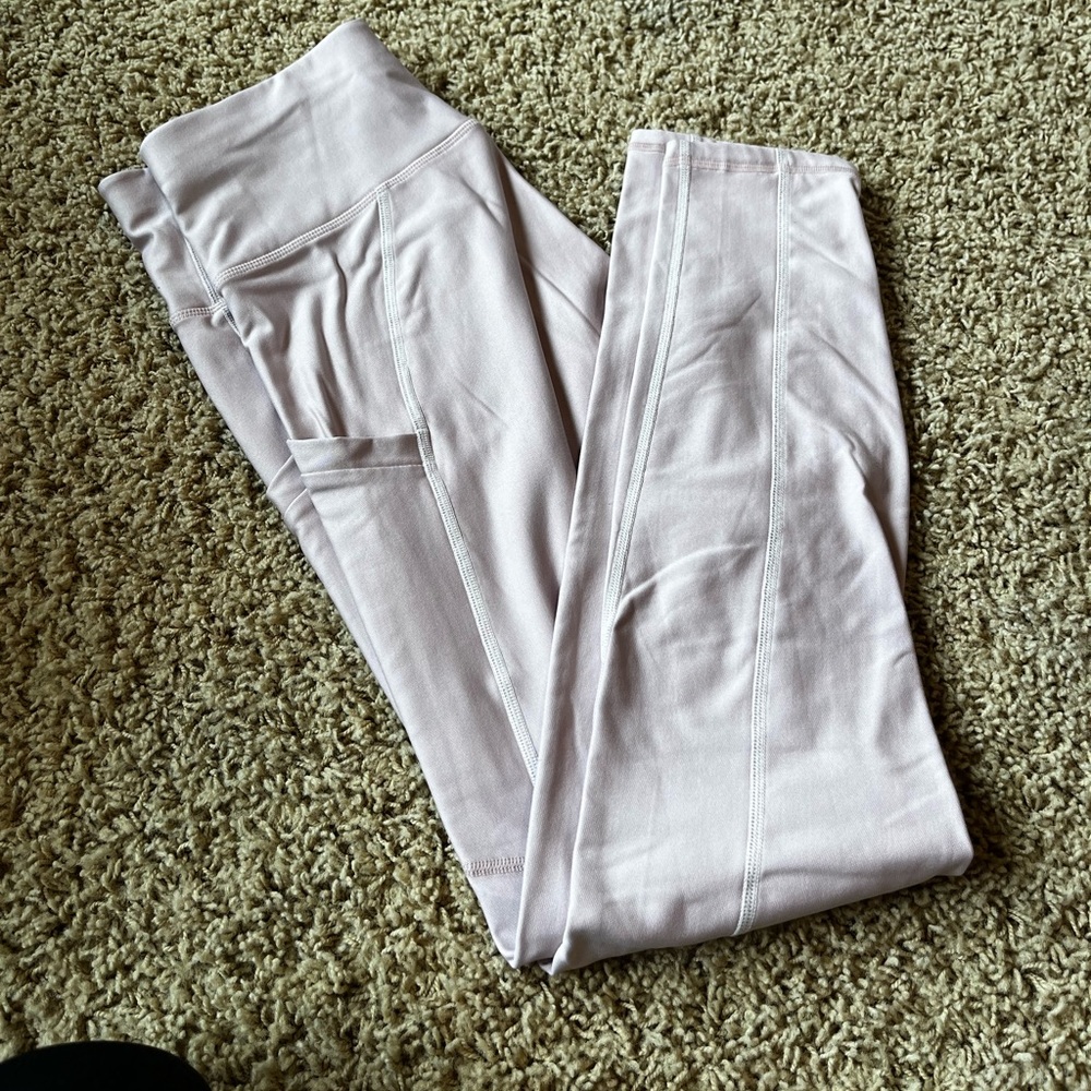 Fabletics small leggings light pink